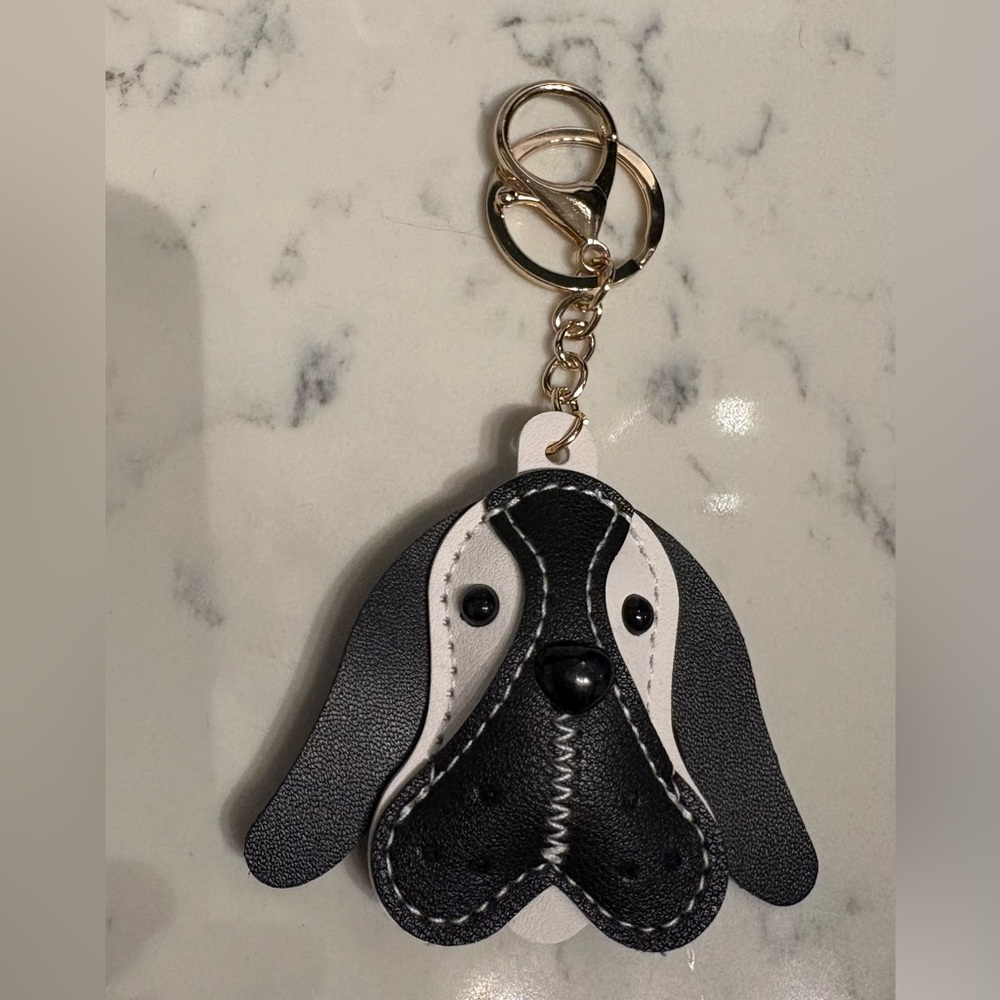 Dog Keychain/Bagcharm. NWOT.